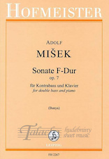 Sonate für Kontrabaß und Klavier, op. 7